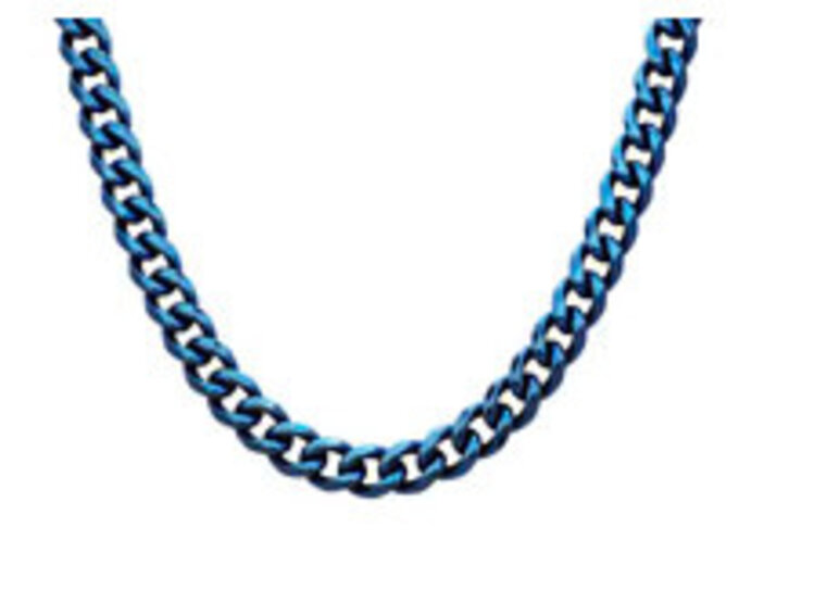 BLACKJACK (Y)BJ BLUE 24” 10MM CURB CHAIN
