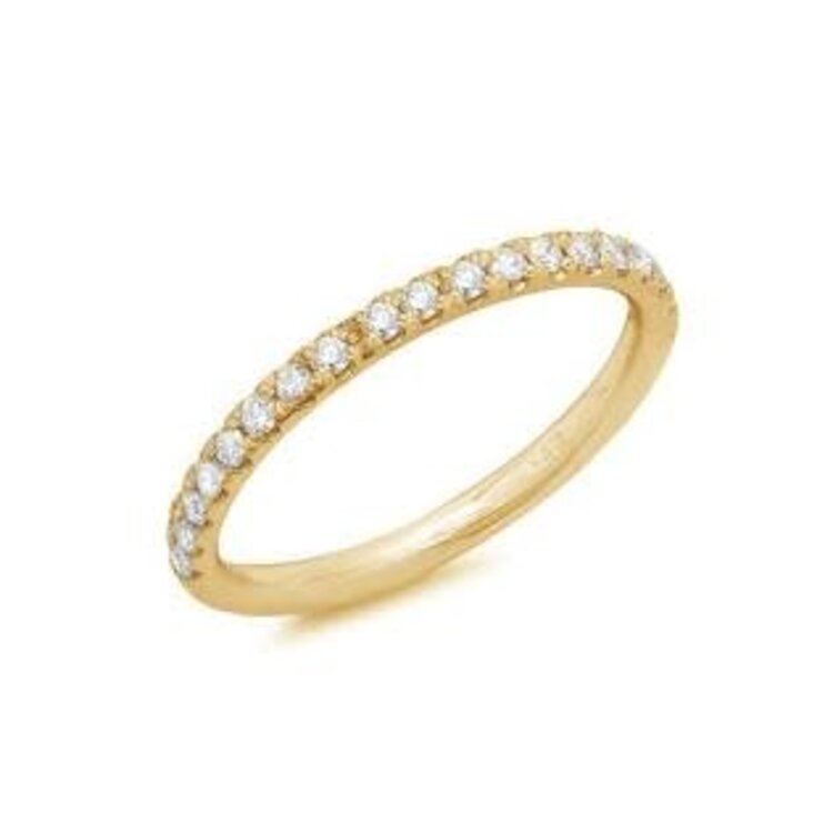 DS DESIGN INC. (Y)14K LAB 0.34CT LABGROWN DIAMOND BAND