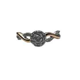 (X) 925 .25CT DIAMOND FASHION RING