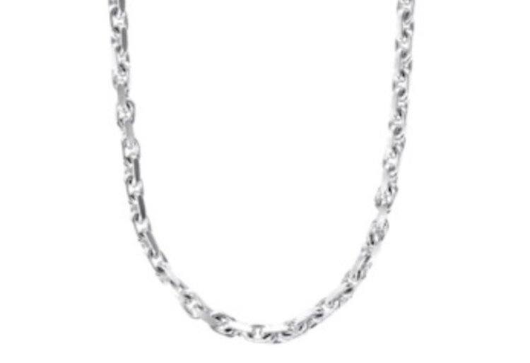 BLACKJACK (Y) 925 ANCHOR LINK CHAIN 22INCH 35.7GRAMS