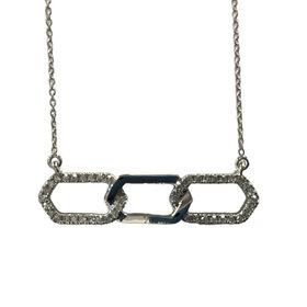 (R)10K DIA .18 CT WHITE GOLD DIAMOND PENDANT