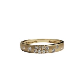 Roman + Jules (R) 14K .21CT DECORATIVE DIAMOND BAND