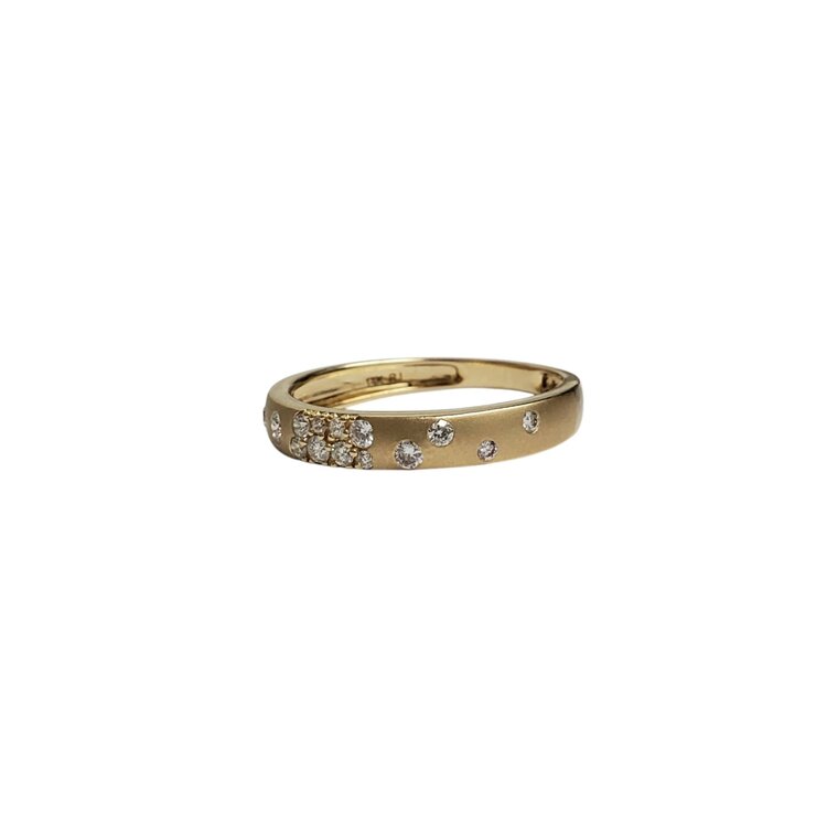 Roman + Jules (R) 14K .21CT DECORATIVE DIAMOND BAND