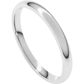 (R)14KW 2MM Lightweight Comfort Fit Half Round Band ITEM#IRL7:125280:P  FINGER SIZE 7 THICKNESS1.45 mm APPROX. WEIGHT1.112 DWT (1.73 grams