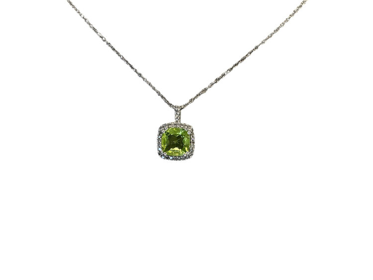 (Y)10K PER 0.13CT DIA PENDANT