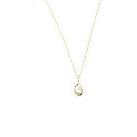 MASTALONI (Y)14K 3-3.5MM FW FRESHWATER PEARL PENDANT