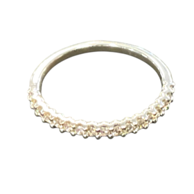 Roman + Jules (R)14KWG .25CTW DIA SHARED PRONG BAND