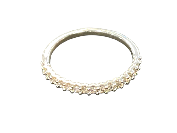 Roman + Jules (R)14KWG .25CTW DIA SHARED PRONG BAND