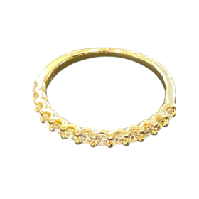 Roman + Jules (R)14KY DIA 0.50CTW SHARED PRONG BAND WITH 1/2CTW DIAMONDS