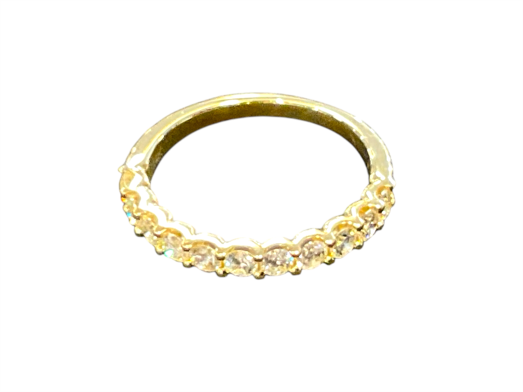 Roman + Jules (R)14KY DIA 0.75CTW SHARED PRONG DIAMOND BAND WITH 3/4CTW