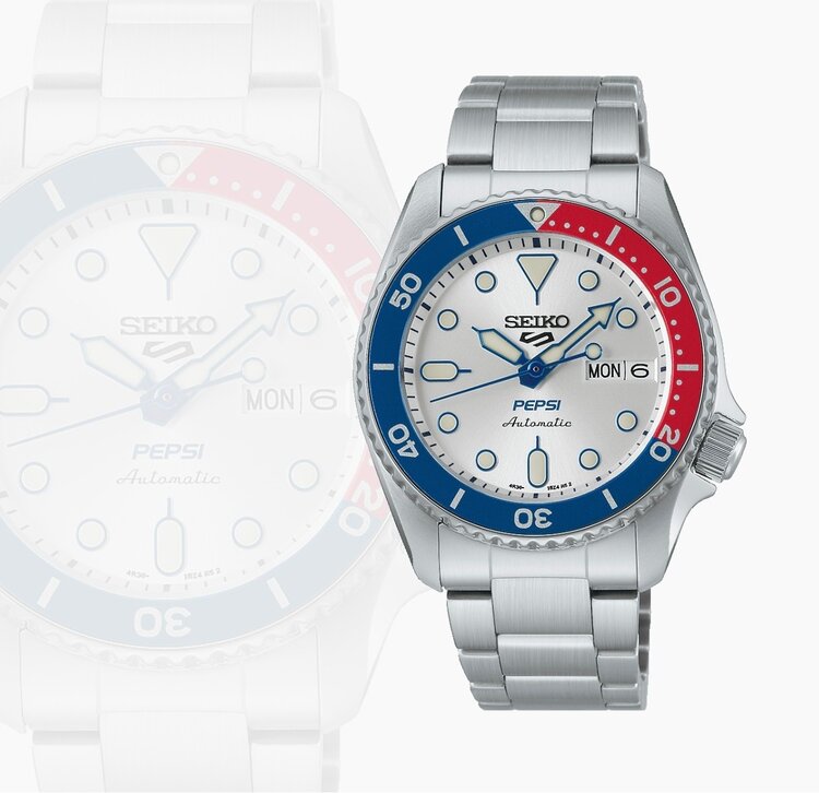 SEIKO SEIKO 5 SPORTS PEPSI SRPL99