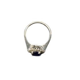 RYAN GEMS INC (Y)14K 1.70 TANZ 0.28 DIA, TANZANITE AND DIAMOND RING