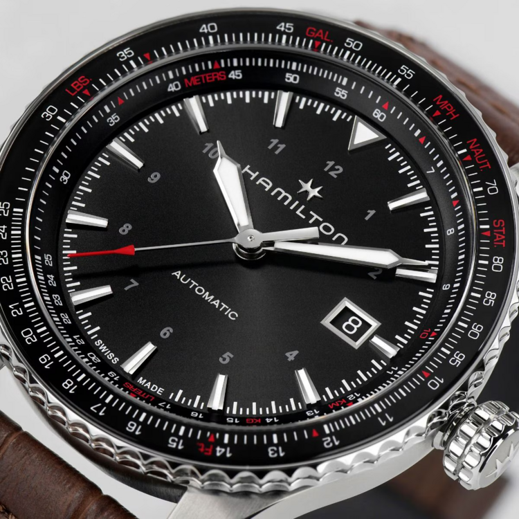 HAMILTON HAMILTON H76615530 KHAKI AVIATION CONVERTER AUTOMATIC 42MM SAPPHIRE CRYSTAL