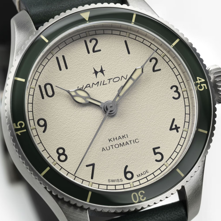 HAMILTON HAMILTON H76255810 KHAKI AVIATION PILOT PIONEER AUTOMATIC 38MM SAPPHIRE CRYSTAL
