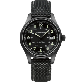HAMILTON HAMILTON H70575733 KHAKI FIELD TITANIUM AUTOMATIC 42MM SAPPHIRE CRYSTAL