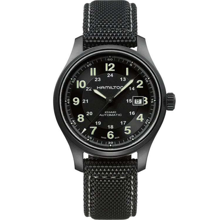 HAMILTON HAMILTON H70575733 KHAKI FIELD TITANIUM AUTOMATIC 42MM SAPPHIRE CRYSTAL