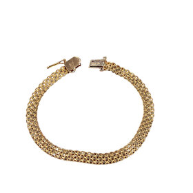 (X)14K 7.3G YELLOW GOLD BRACELET