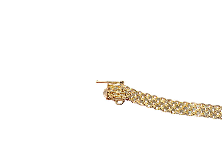 (X)14K 7.3G YELLOW GOLD BRACELET