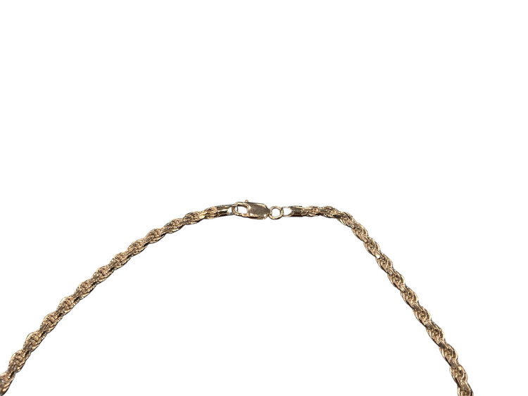 (Z)925 4.5MM 22” 42.3G, STERLING SILVER ROPE CHAIN
