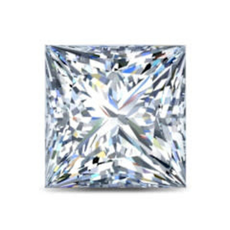 (Y)LG 2.44CT D/VVS2 PRINCESS CUT LAB GROWN IGI CERT.#LG628400012  9630