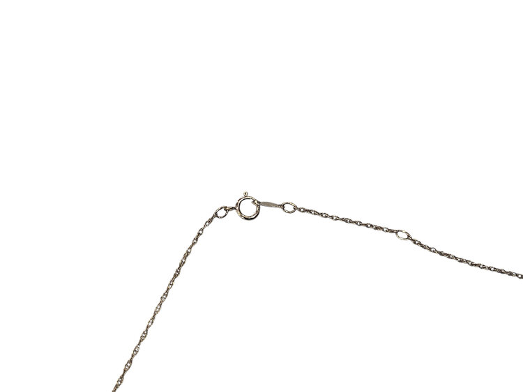 (Z)14K 0.16CTW DIAMOND, NATURAL FLOWER PENDANT, IGI CERTIFIED