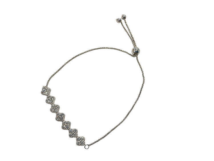 HJ NAMDAR (Y)14K 0.59CT DIAMOND ADJUSTABLE BRACELET