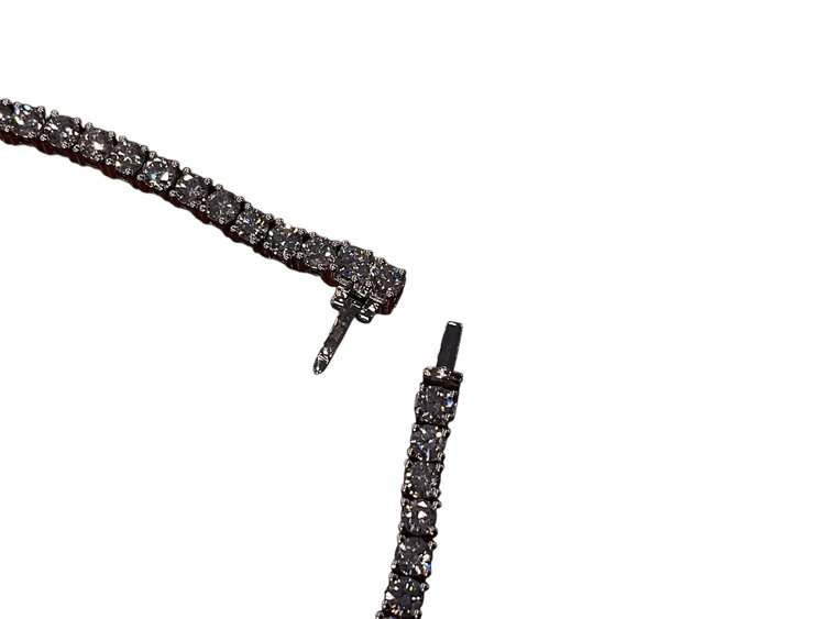 (Y)14K LAB 4.00 CT IGI CERTIFIED, LAB GROWN E-F/VS DIAMOND TENNIS BRACELET IGI 52J929752410