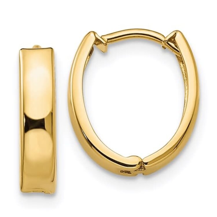 (Y) 10K HUGGIE HOOPS MADE IN YELLOW GOLD