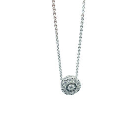 HJ NAMDAR (Y)14KW .27CT ROUND DIAMOND PENDANT