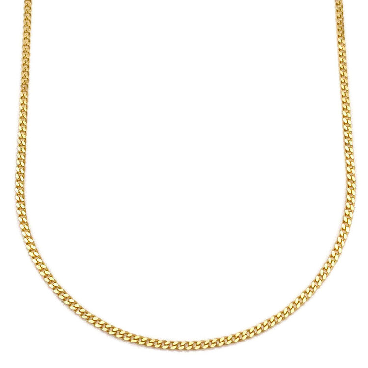 INTERNATIONAL IMPORT CORP (Y) 10K 1MM CUBAN 16’’ , YELLOW GOLD 16 INCH CUBAN CHAIN