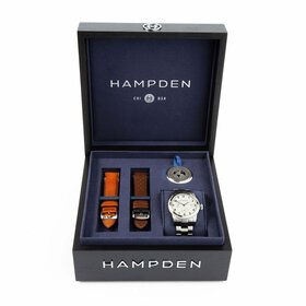 HAMPDEN WATCH HAMPDEN WATCH, MODEL 1: SULLIVAN PARCHMENT, SWISS AUTOMATIC, SAPPHIRE CRYSTAL