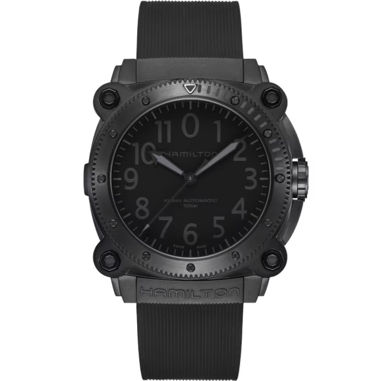 HAMILTON KHAKI NAVY BELOWZERO AUTO TITANIUM BLACK Automatic | 46mm | H78505330 HAMILTON