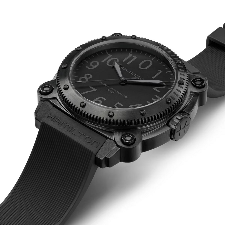 HAMILTON KHAKI NAVY BELOWZERO AUTO TITANIUM BLACK Automatic | 46mm | H78505330 HAMILTON