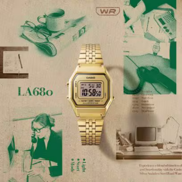 CASIO CASIO VINTAGE LA680WGA-9VT