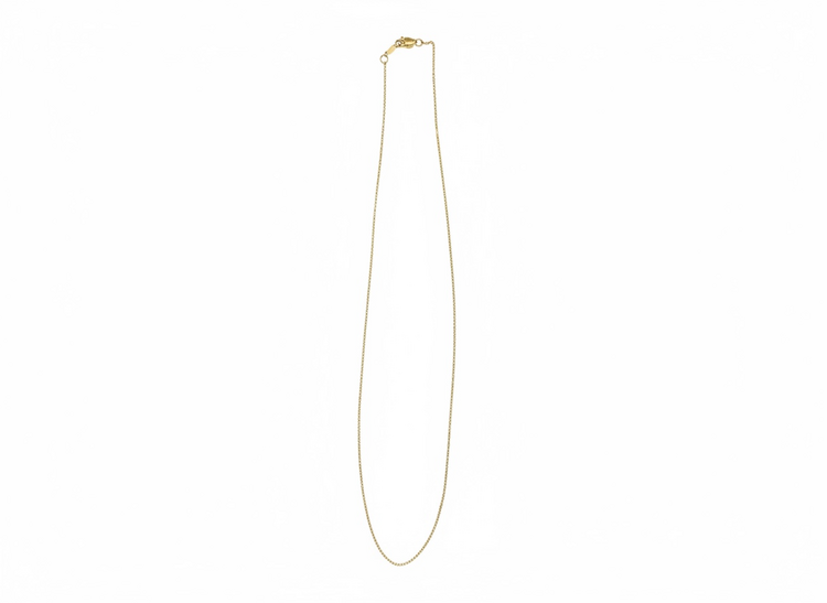 (Y)14KY 16in 0.75mm CHAIN NECKLACE