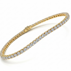 (Y)14KY 3.12CT LG DIA LAB GROWN DIAMOND TENNIS BRACELET