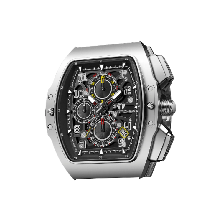 TSAR BOMBA ATOMIC QUARTZ WATCH BY TSAR BOMBA, SAPPHIRE CRYSTAL, CHRONOGRAPH