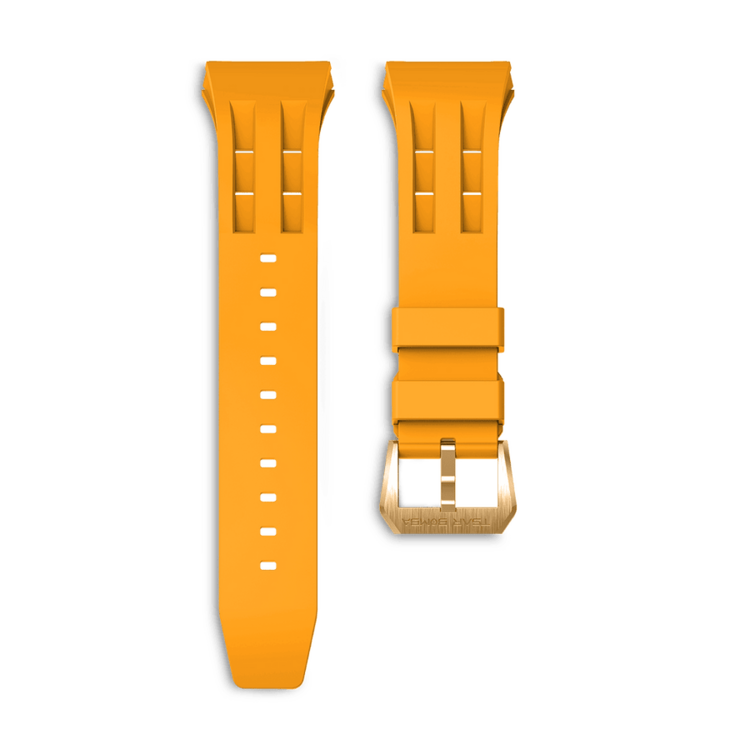 TSAR BOMBA ATOMIC STRAP, FLUORORUBBER WATCH STRAP WUTH REGULAR CLASP