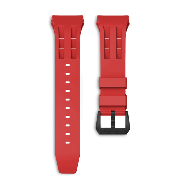 TSAR BOMBA ATOMIC STRAP, FLUORORUBBER WATCH STRAP WUTH REGULAR CLASP