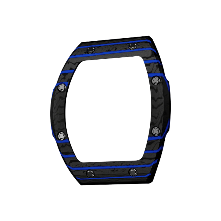 TSAR BOMBA ATOMIC CARBON BEZEL, TSAR BOMBA ATOMIC BEZEL, CARBON FIBER