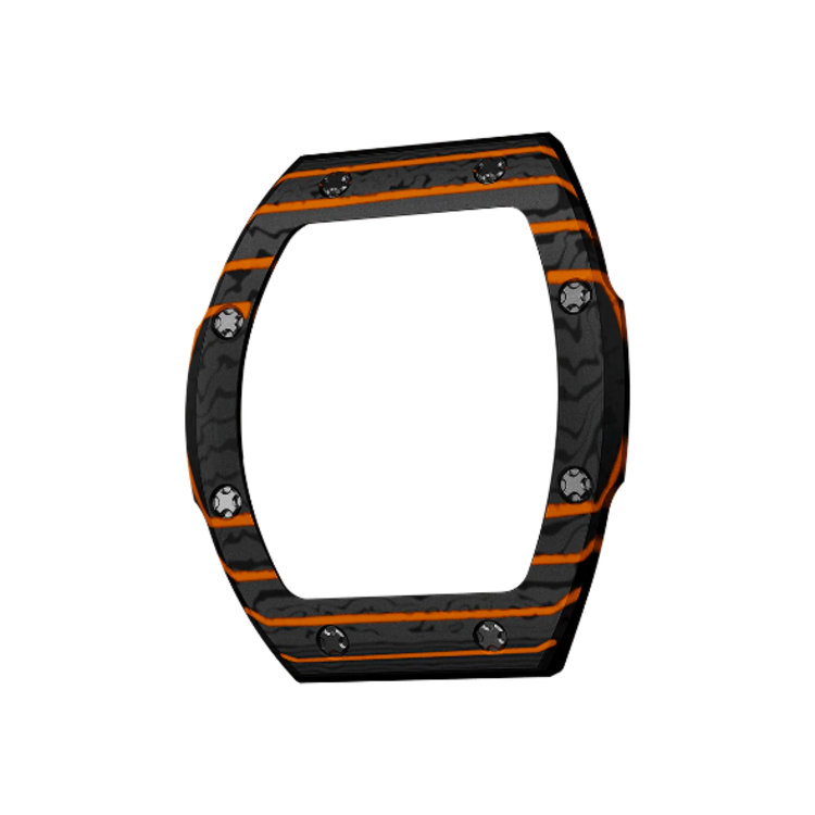 TSAR BOMBA ATOMIC CARBON BEZEL, TSAR BOMBA ATOMIC BEZEL, CARBON FIBER