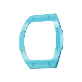TSAR BOMBA ATOMIC CARBON BEZEL, TSAR BOMBA ATOMIC BEZEL, CARBON FIBER