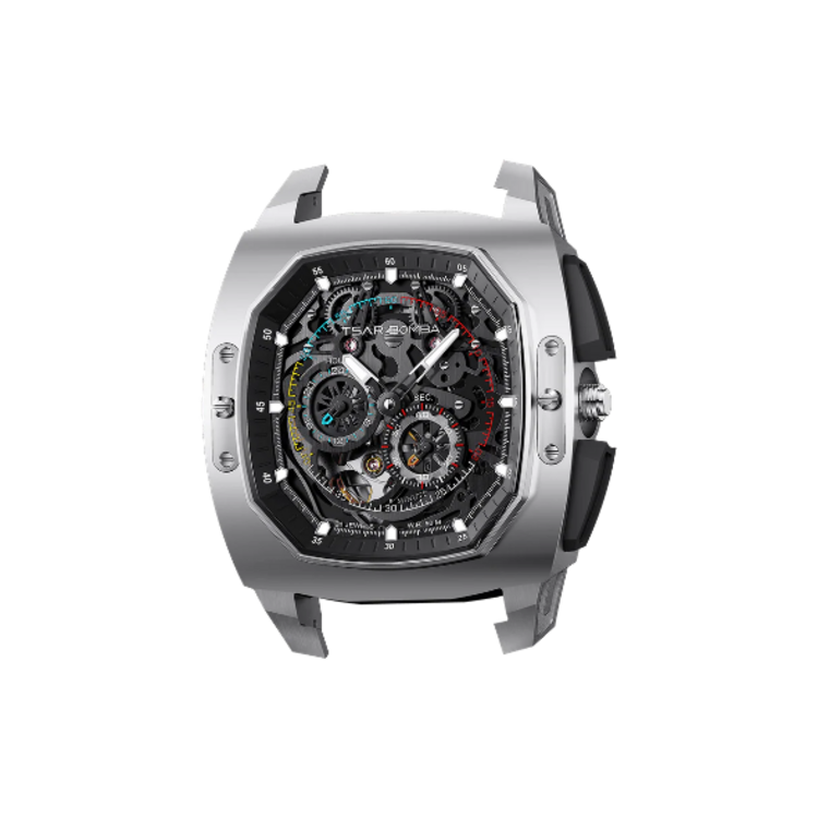 TSAR BOMBA DM1 WATCH HEAD, TSAR BOMBA WATCH, DARK MATTER 1 WATCH HEAD, JAPANESE AUTOMATIC MOVEMENT, SAPPHIRE CRYSTAL