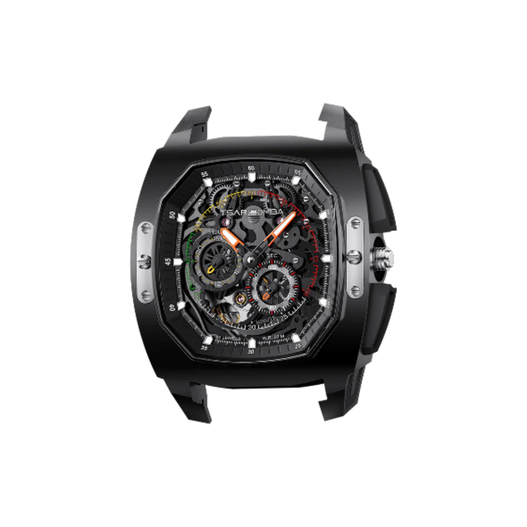TSAR BOMBA DM1 WATCH HEAD, TSAR BOMBA WATCH, DARK MATTER 1 WATCH HEAD, JAPANESE AUTOMATIC MOVEMENT, SAPPHIRE CRYSTAL
