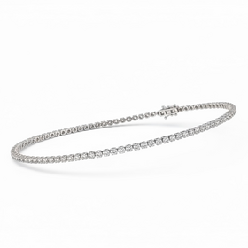 (Y)14KW 1.25CT LG DIA GOLD LAB GROWN DIAMOND MICRO TENNIS BRACELET