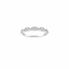 HJ NAMDAR (Y)14KW 0.15 DIA PRONG ROUND DIAMOND BAND