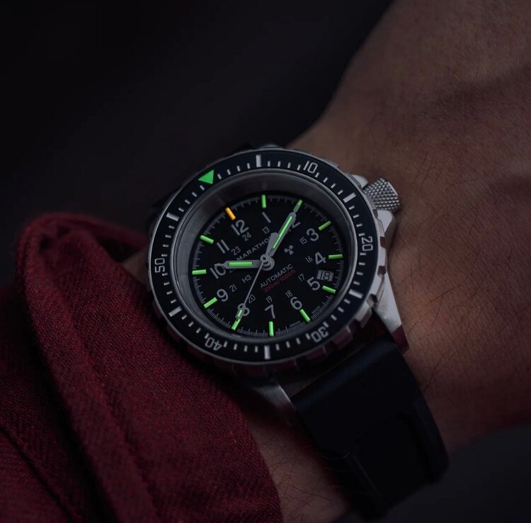 MARATHON (M)MARATHON WATCH Commonly known as the Government Search and Rescue (GSAR) The GSAR is the most storied and venerable of our SAR Class of watches. It is highly sought after from both warfighters and collectors alike.  41MM, SWISS AUTOMATICWW194006SS-0130