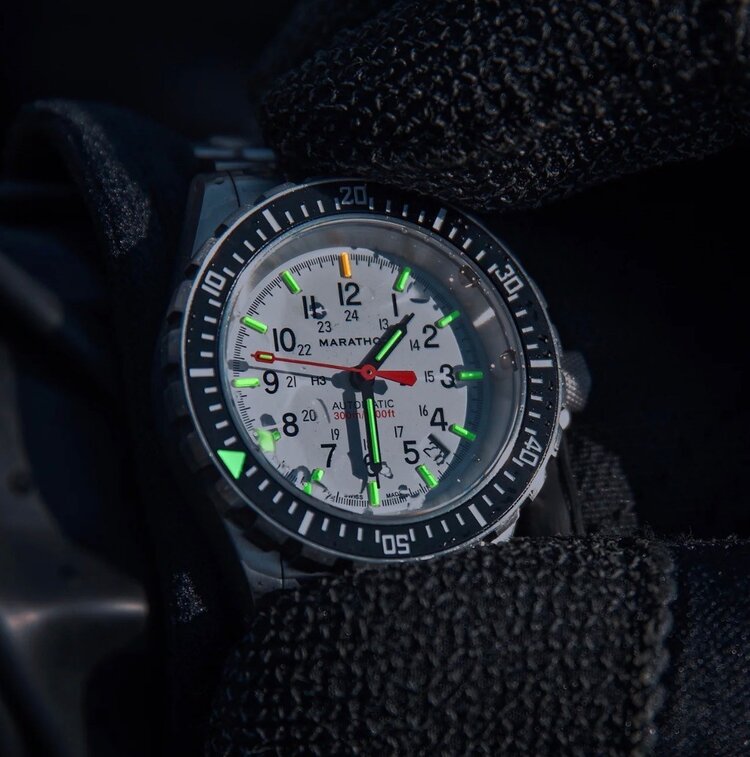 MARATHON (M)MARATHON WATCH, WW194006SS-0514 Commonly known as the Government Search and Rescue (GSAR). The GSAR is the most storied and venerable of our SAR Class of watches. It is highly sought after from both warfighters and collectors alike. 41MM, SWISS