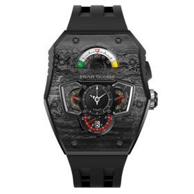 TSAR BOMBA Parallax Ceramic/Carbon Fiber, AUTOMATIC, SAPPHIRE CRYSTAL
