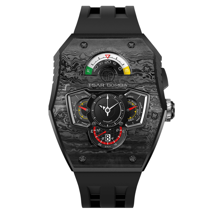 TSAR BOMBA Parallax Ceramic/Carbon Fiber, AUTOMATIC, SAPPHIRE CRYSTAL